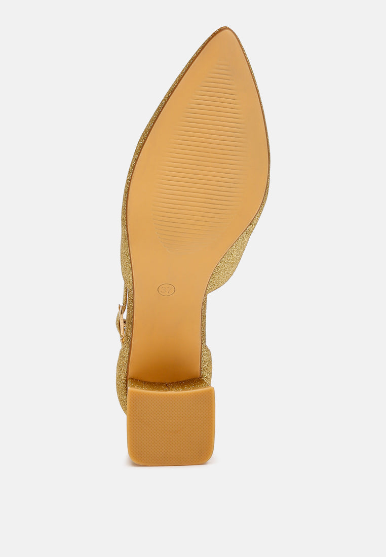 women glitter block heel sandals
#color_gold