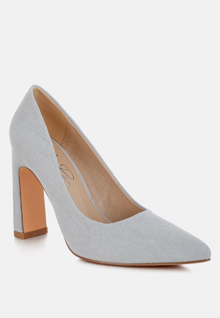 slim block heel pumps#color_light-blue