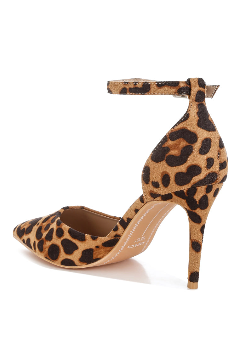 microfiber stiletto sandals by ruw#color_leopard