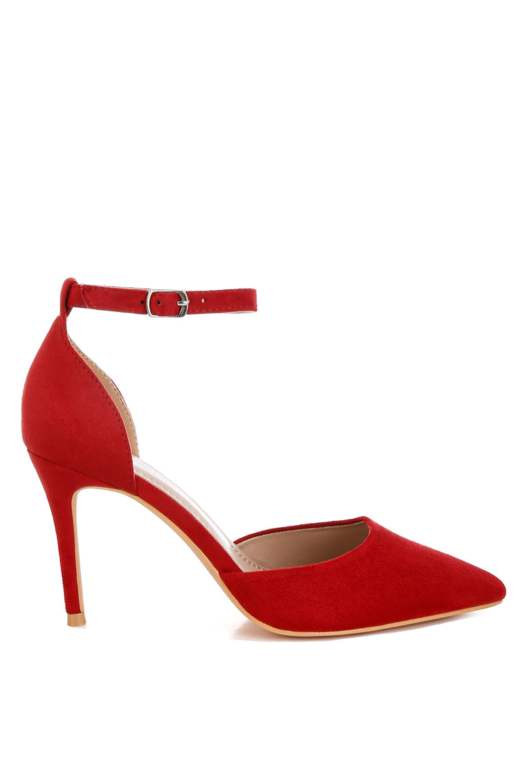 microfiber stiletto sandals by ruw#color_red