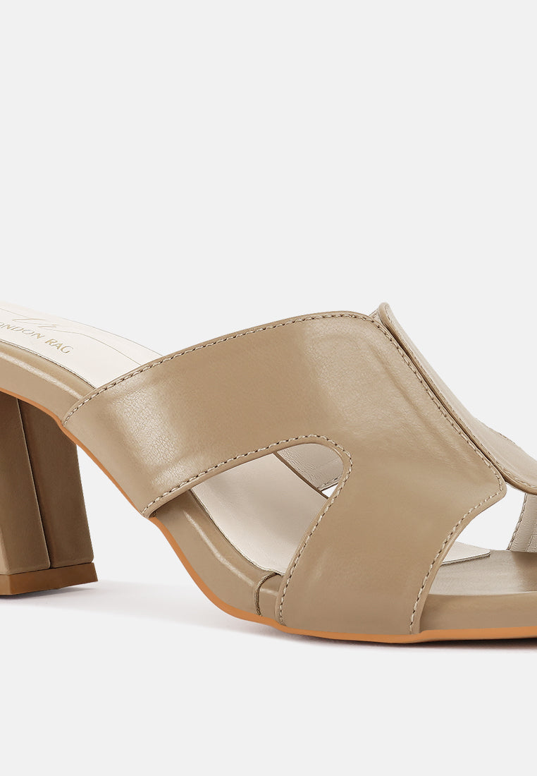 women square toe block heels#color_beige