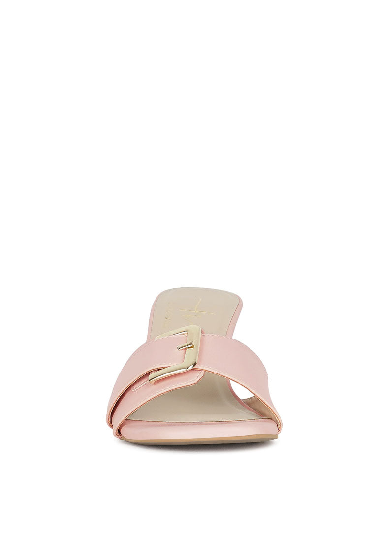 women buckle detail heels#color_white