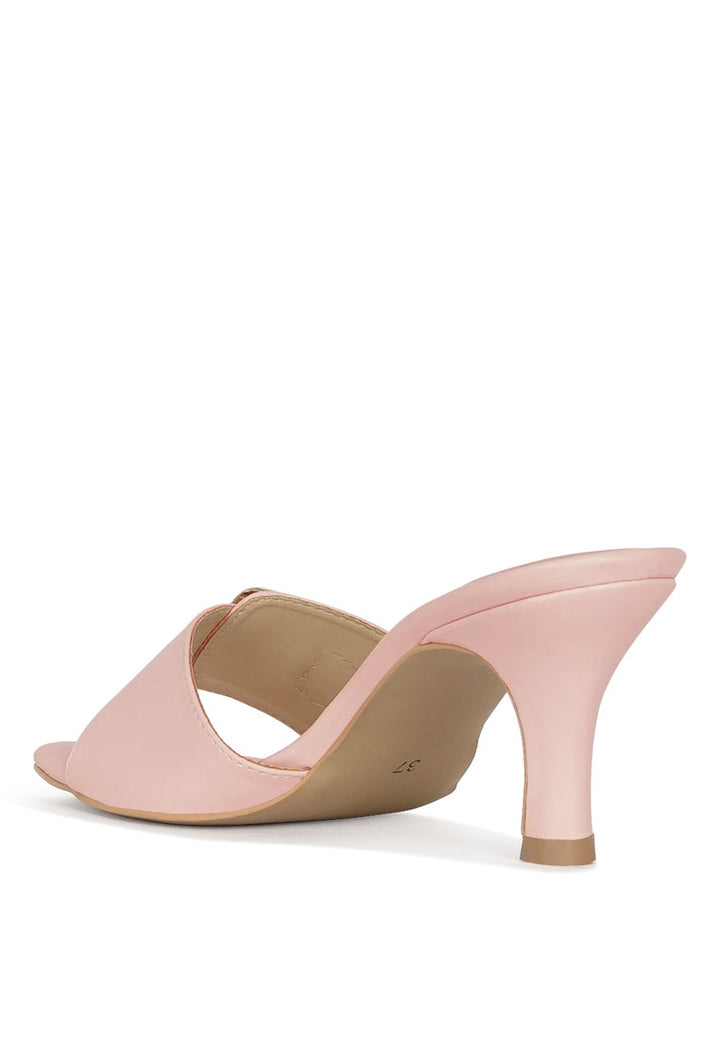 women buckle detail heels#color_light-pink