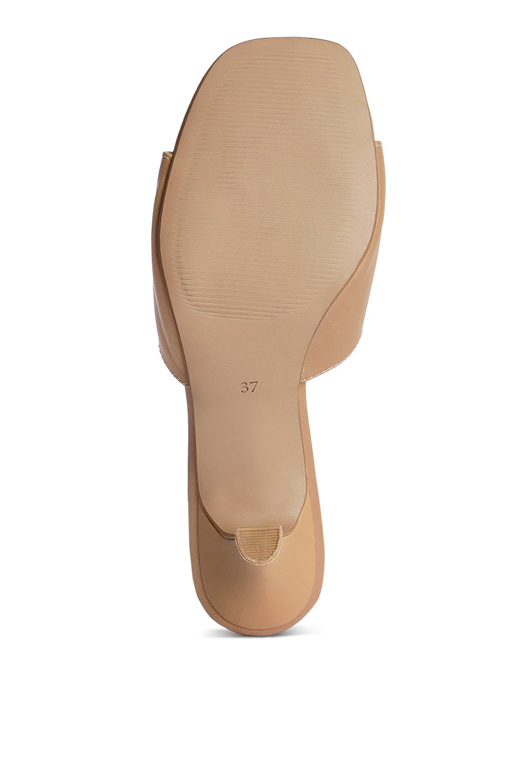 Women Horsebit Detail Heels