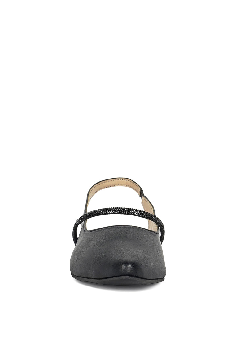 women pointed toe slingback sandals#color_red