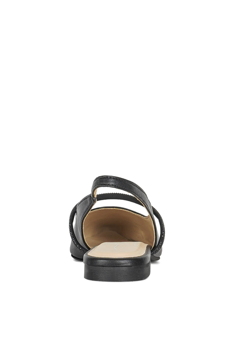 women pointed toe slingback sandals#color_red