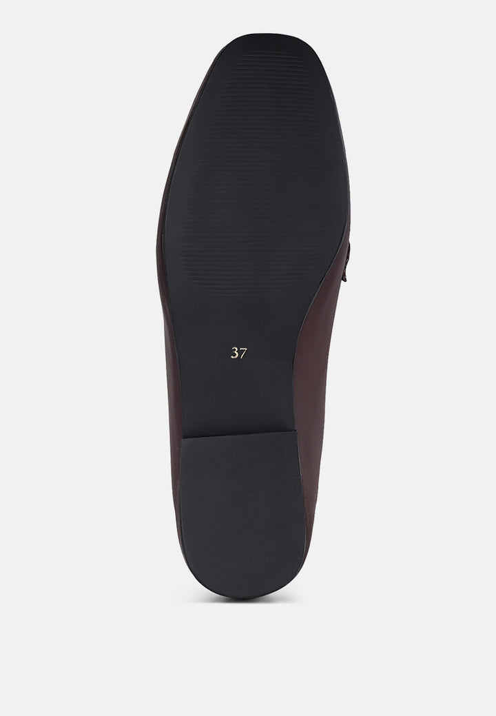 women classic horsebit-embellished loafers#color_brown