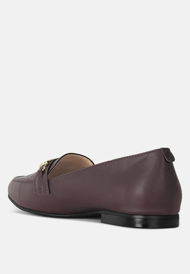 women classic horsebit-embellished loafers#color_brown