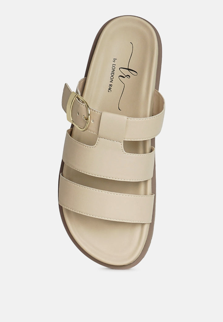 women strappy faux leather slip on flats#color_beige