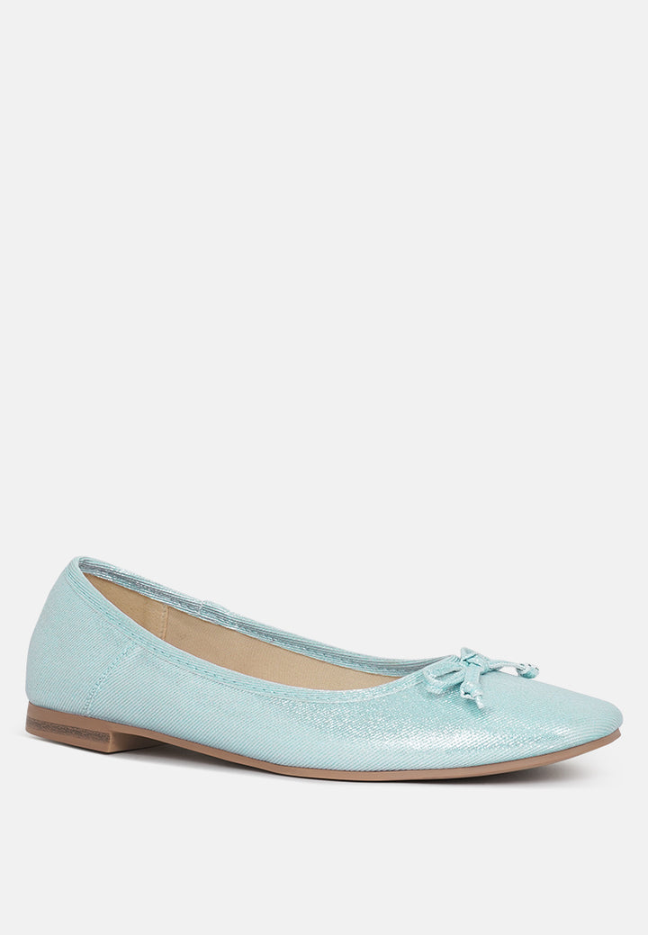 women glitter faux leather ballerinas#color_baby-blue