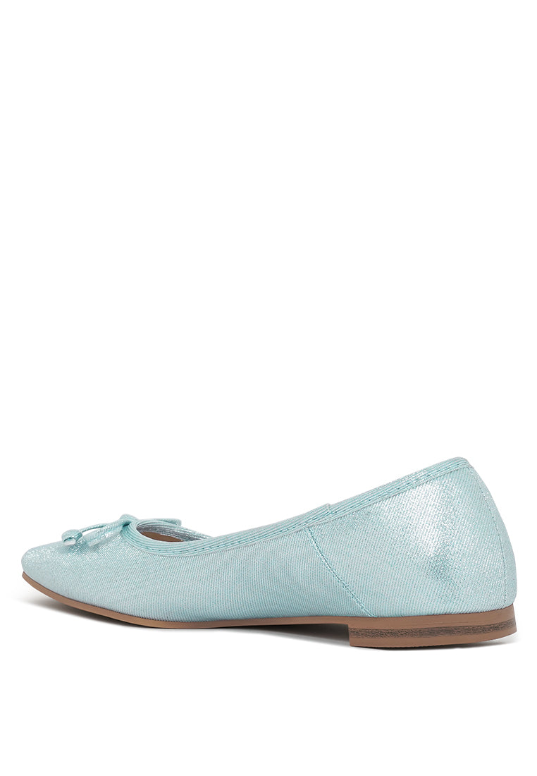 women glitter faux leather ballerinas#color_red