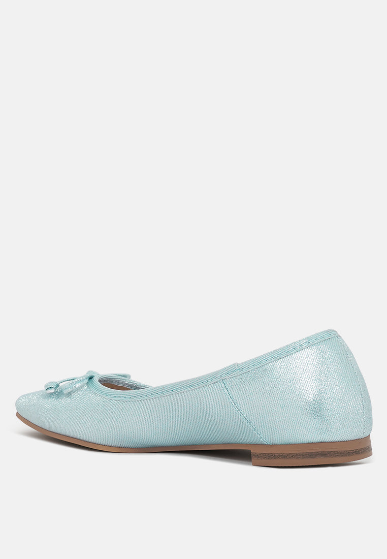 women glitter faux leather ballerinas#color_baby-blue