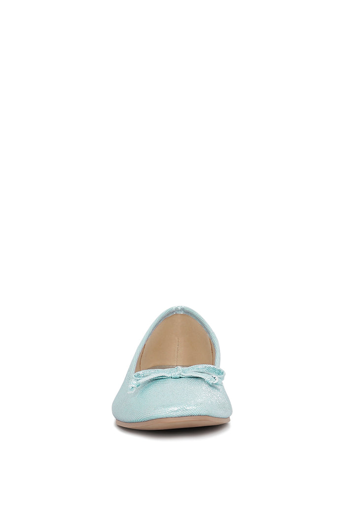 women glitter faux leather ballerinas#color_silver