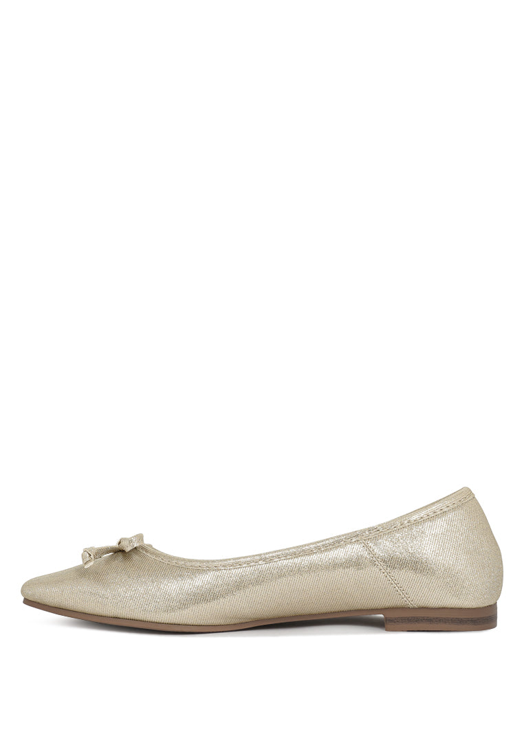 women glitter faux leather ballerinas#color_silver
