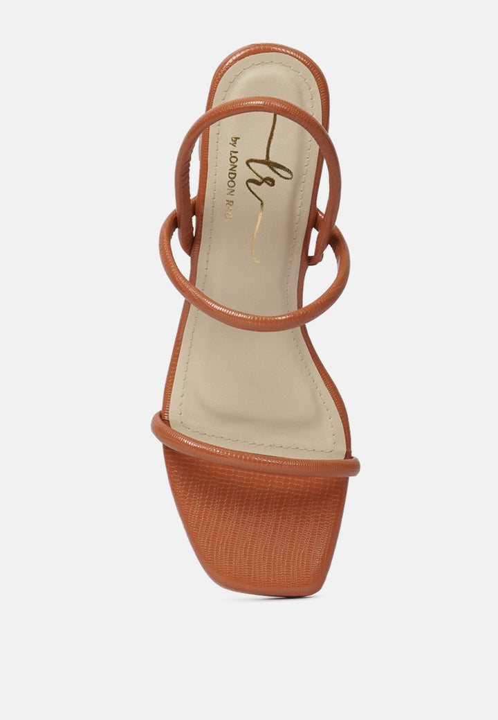 women croco faux leather sandals#color_tan