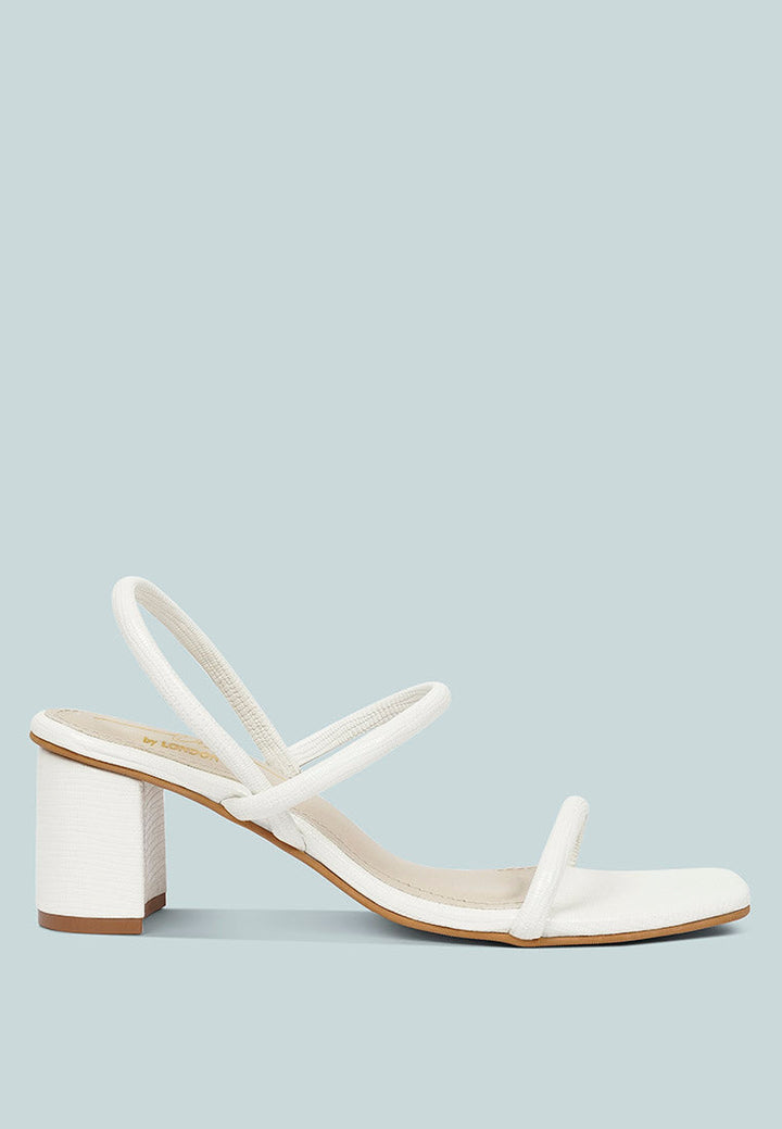 Women Croco Faux Leather Sandals