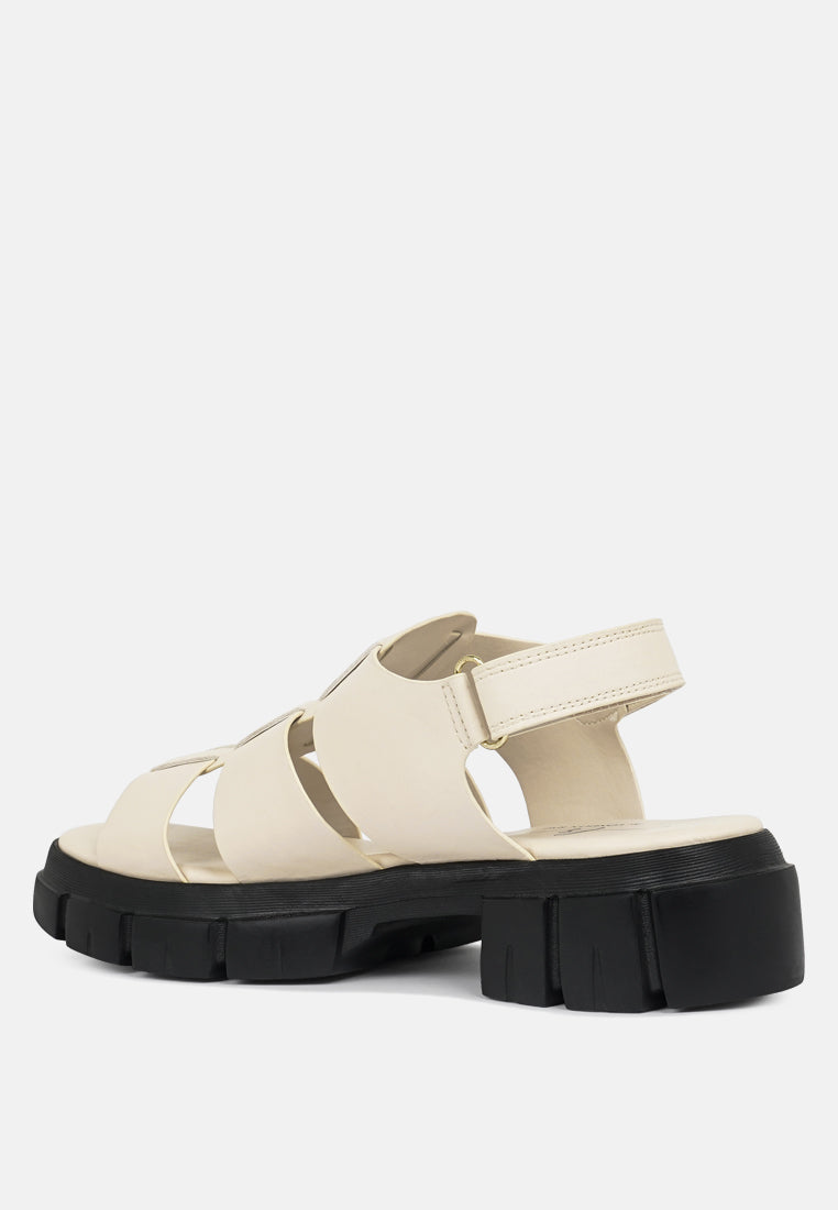 women faux leather strappy sandals#color_beige