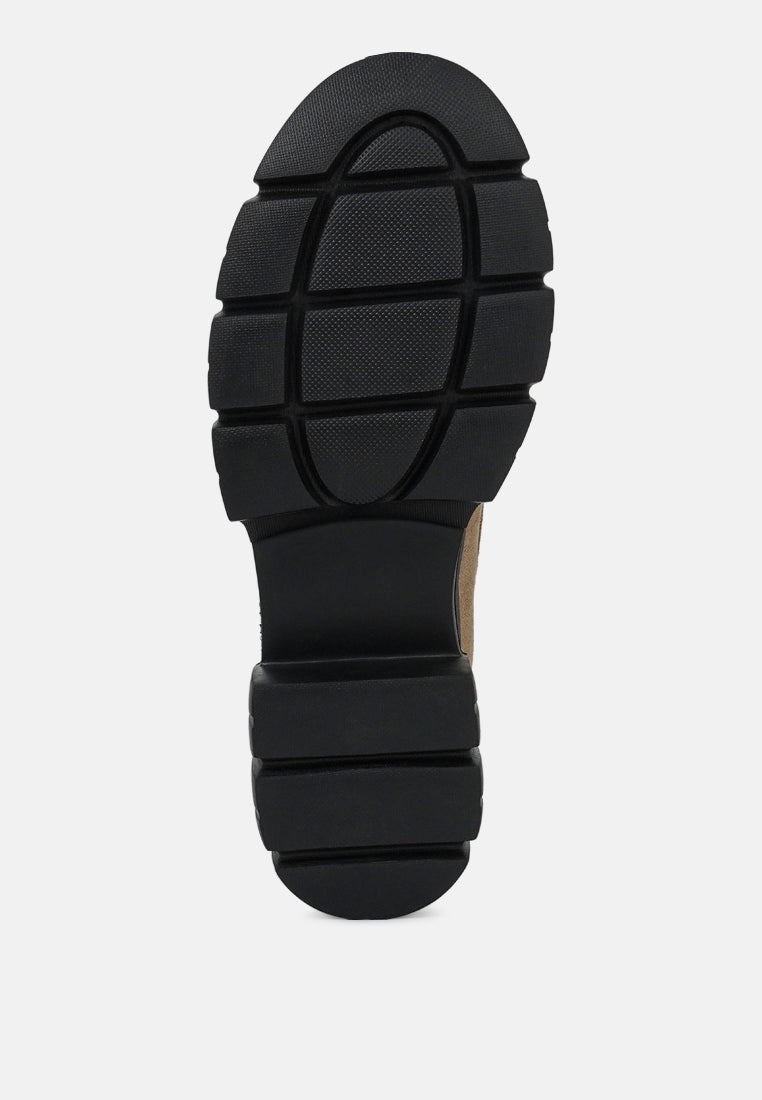 women soft microfiber chunky loafers#color_beige