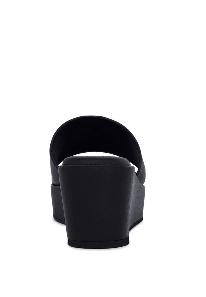 women classic faux leather wedges#color_beige