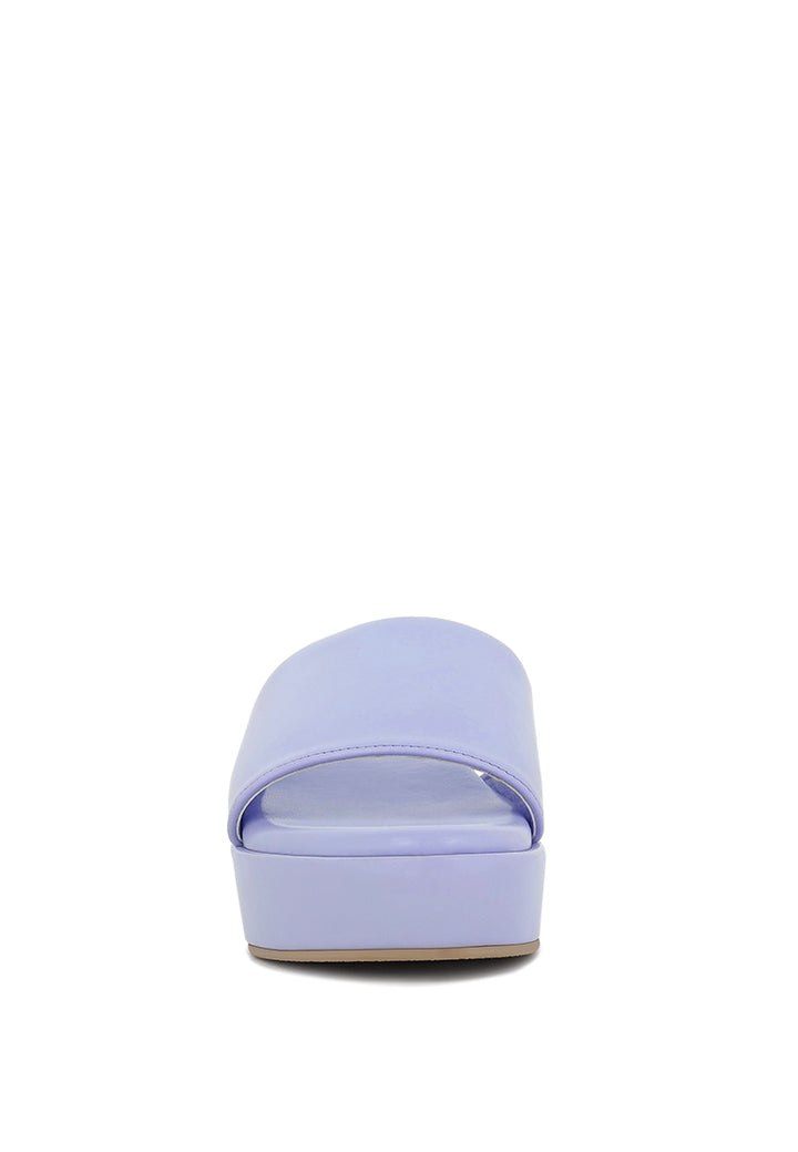 Women Classic Faux Leather Wedges