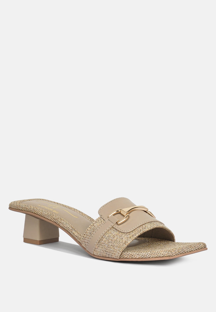 Women Open Toe Slip-On Sandals