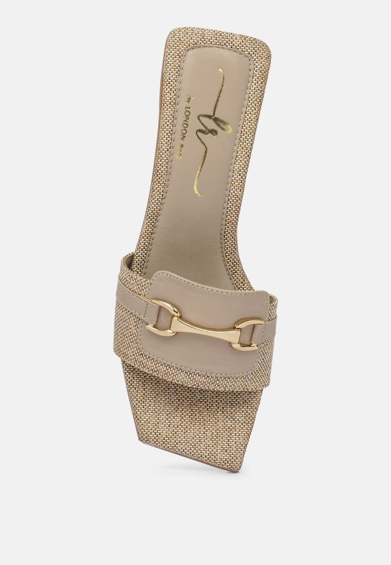 Women Open Toe Slip-On Sandals