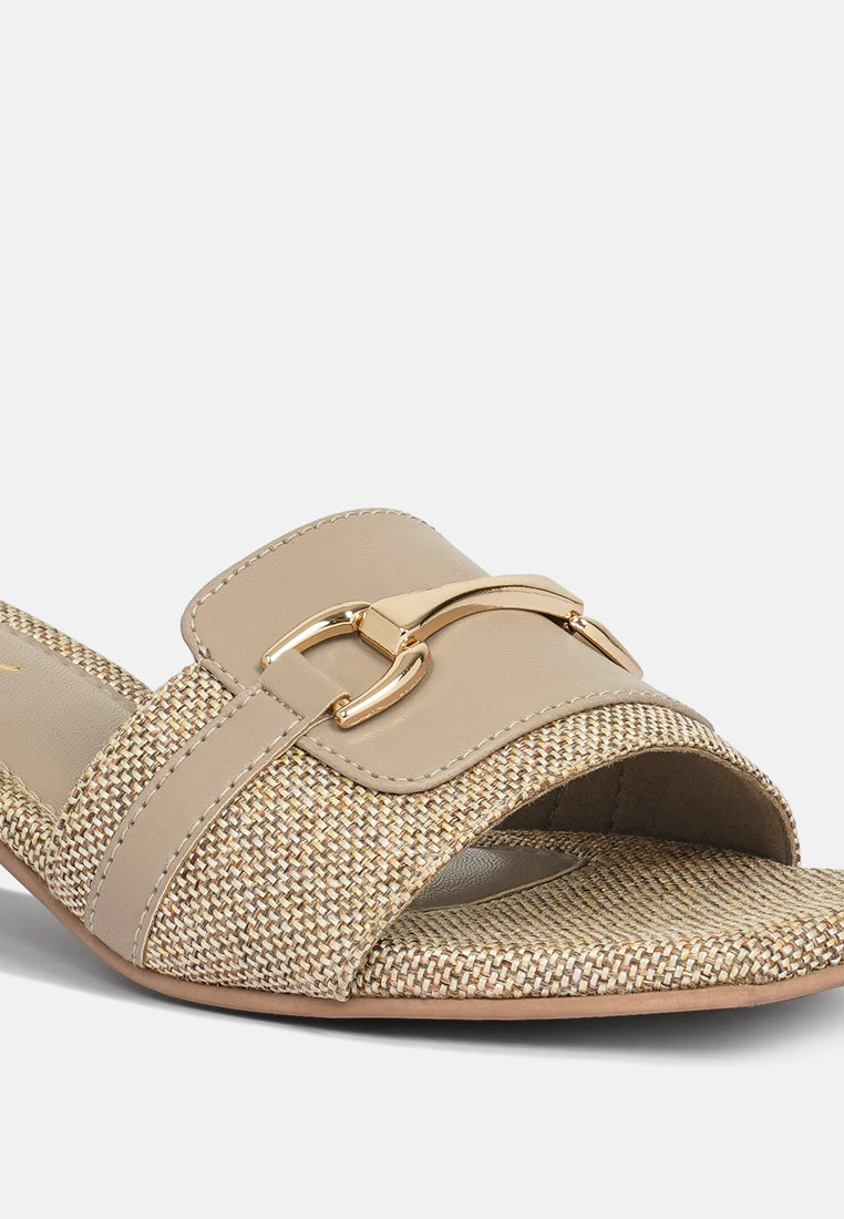 Women Open Toe Slip-On Sandals