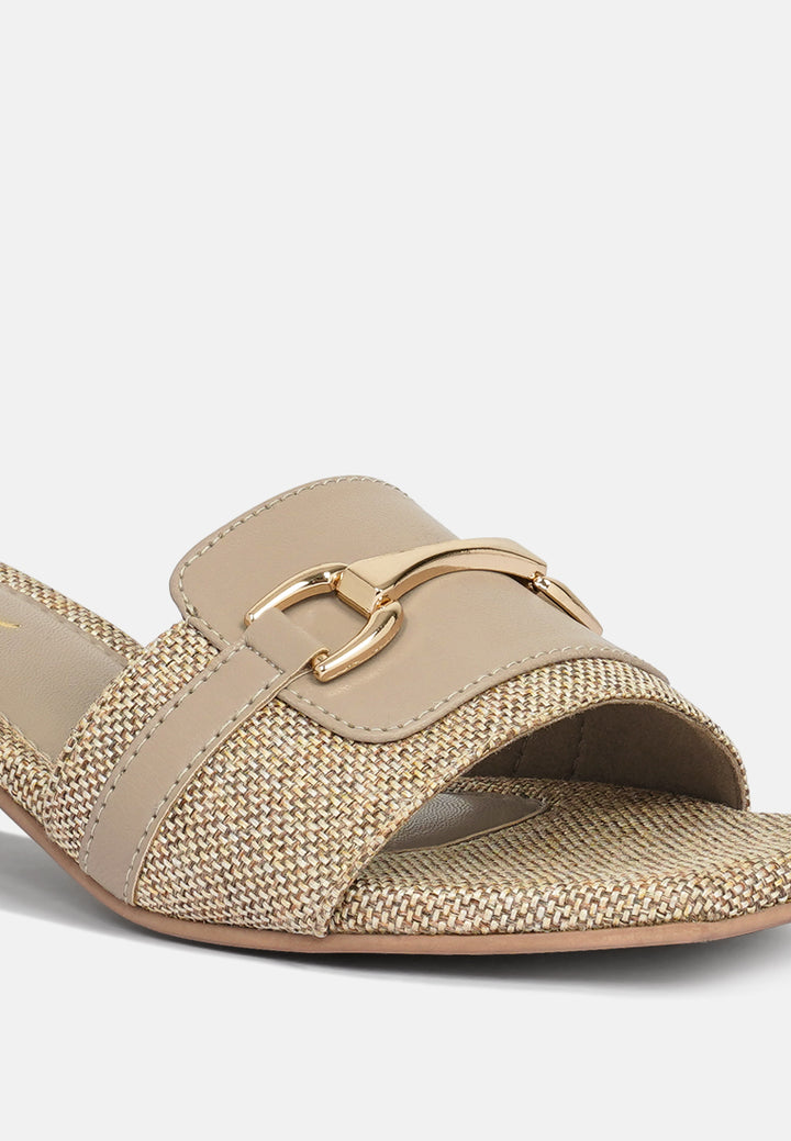Women Open Toe Slip-On Sandals