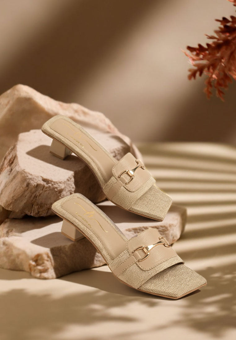 Women Open Toe Slip-On Sandals