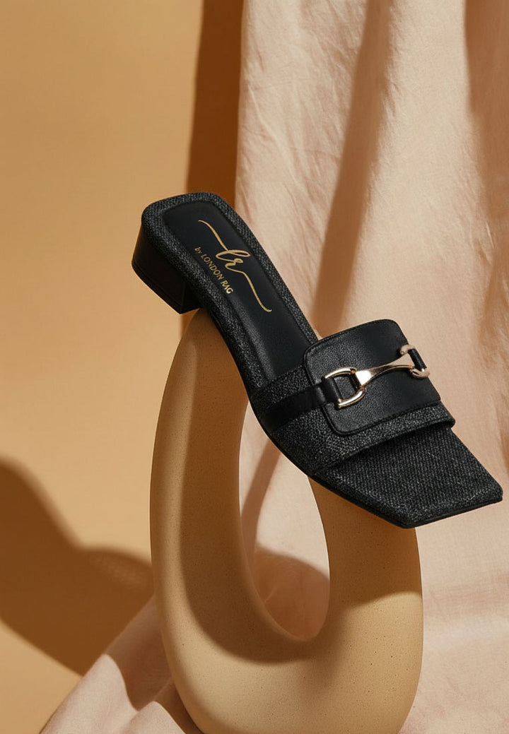 Women Open Toe Slip-On Sandals