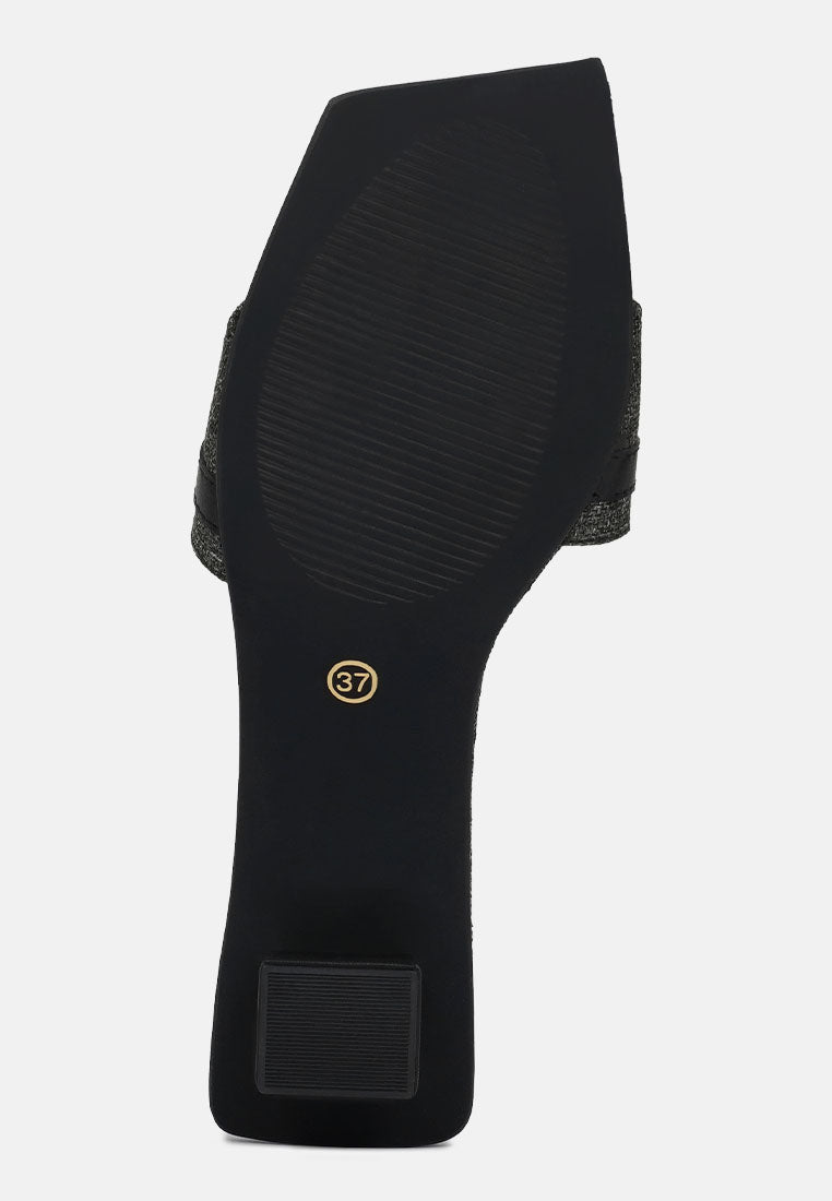 Women Open Toe Slip-On Sandals