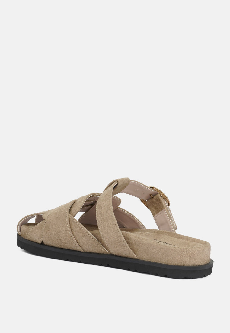 Women Microfiber Slip On Flats