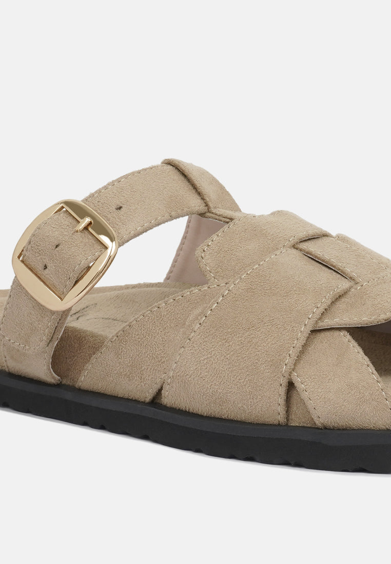 Women Microfiber Slip On Flats