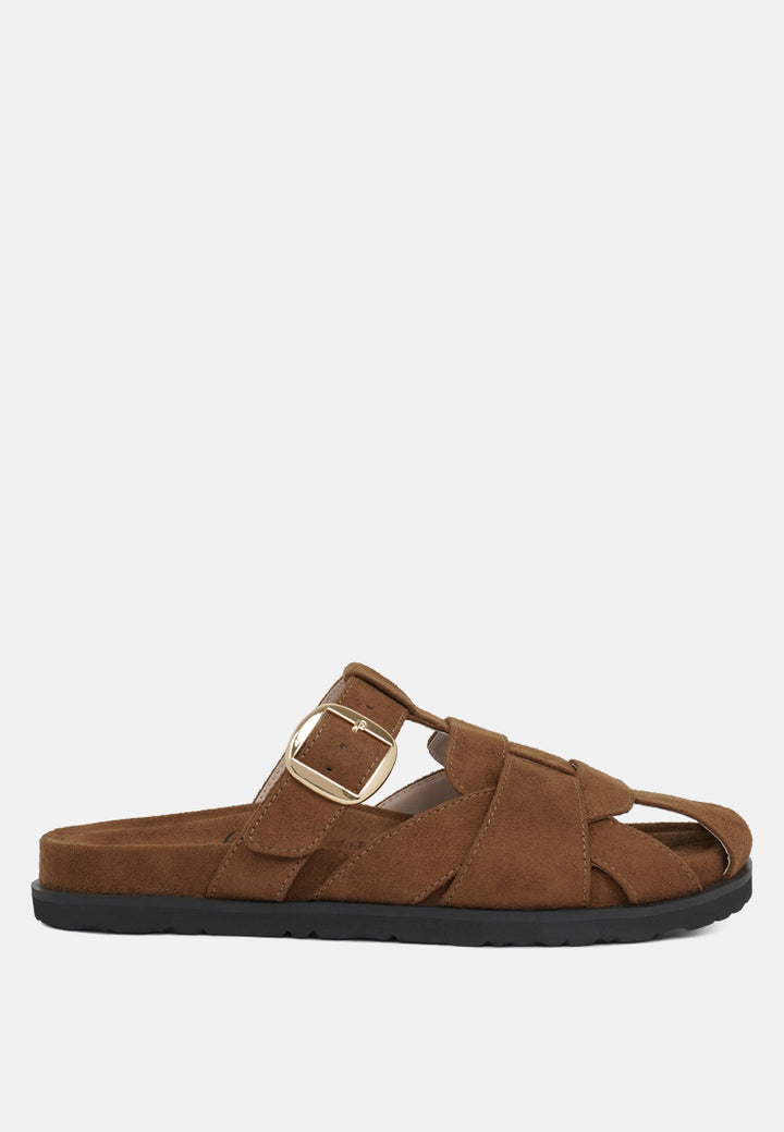 Women Microfiber Slip On Flats