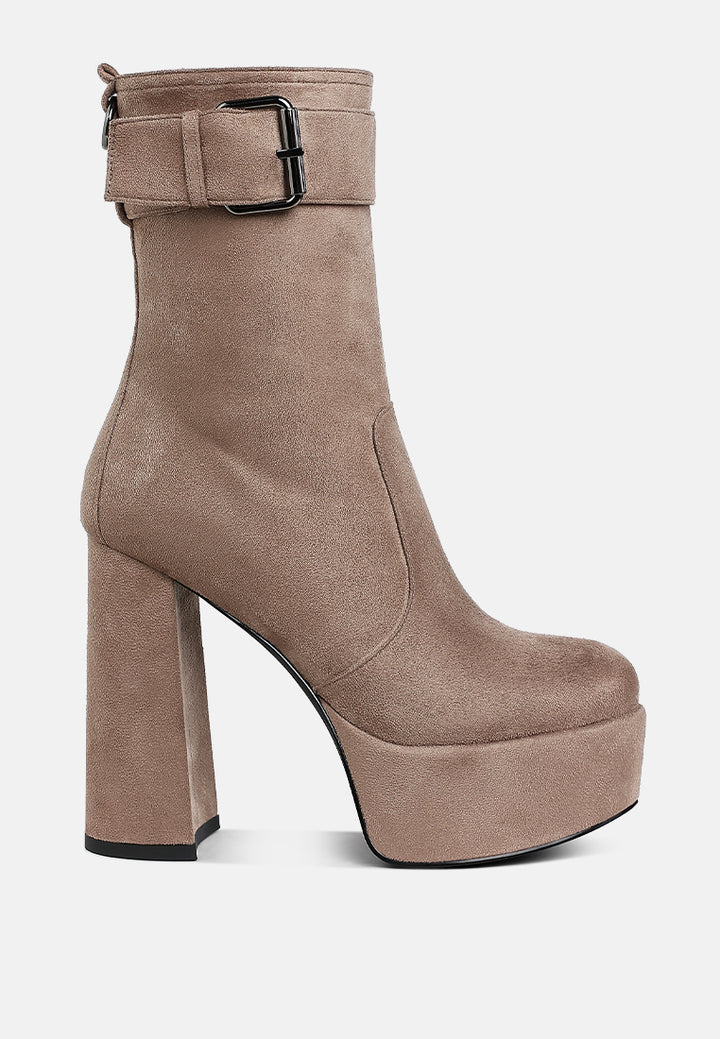 women flared block heel mid-calf boots#color_taupe