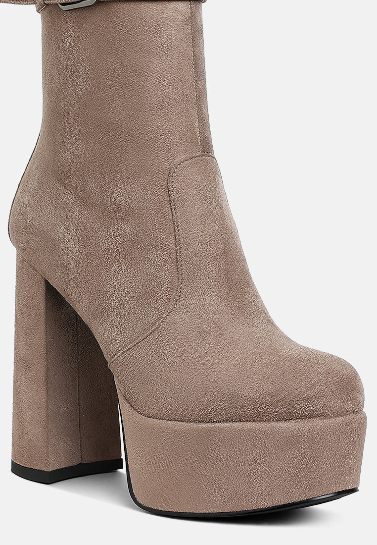 women flared block heel mid-calf boots#color_taupe