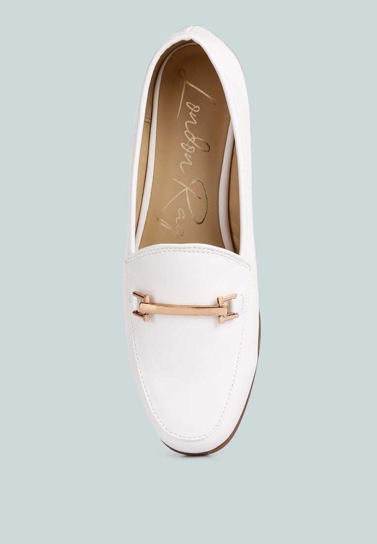 women checkered casual loafers#color_white