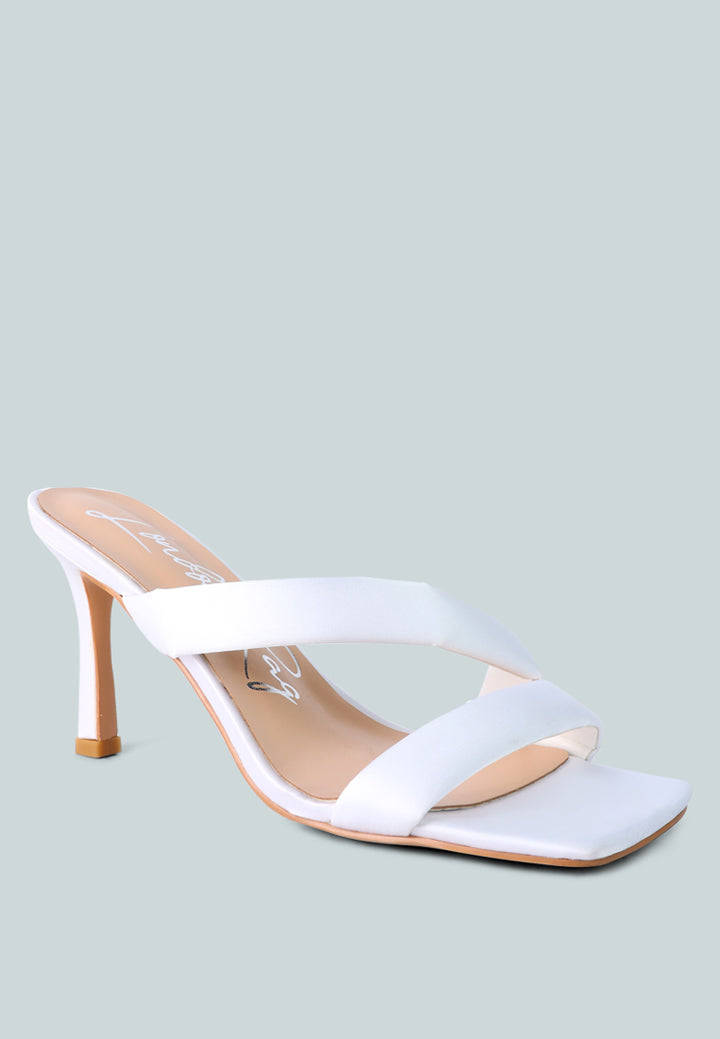 women cross strap heels#color_white