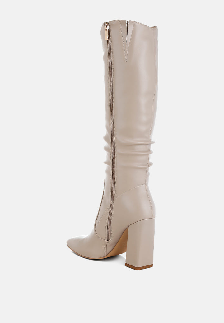 women slouchy calf boots#color_beige
