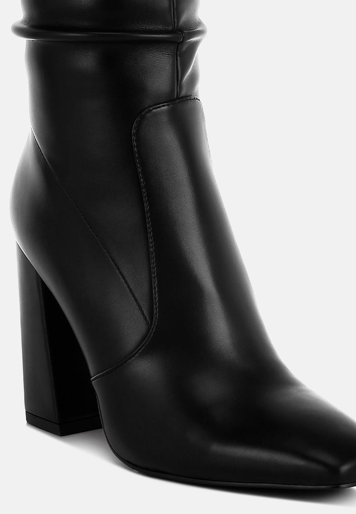 women slouchy calf boots#color_black