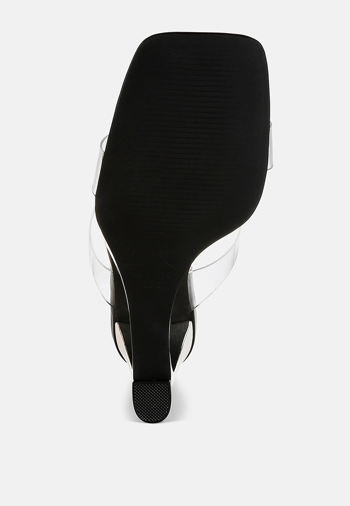 women fantasy wedge heel clear sandals#color_black