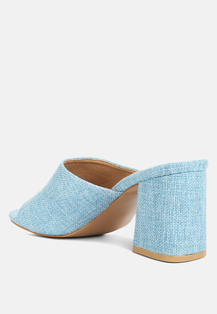 women block heel slip on sandals#color_light-blue