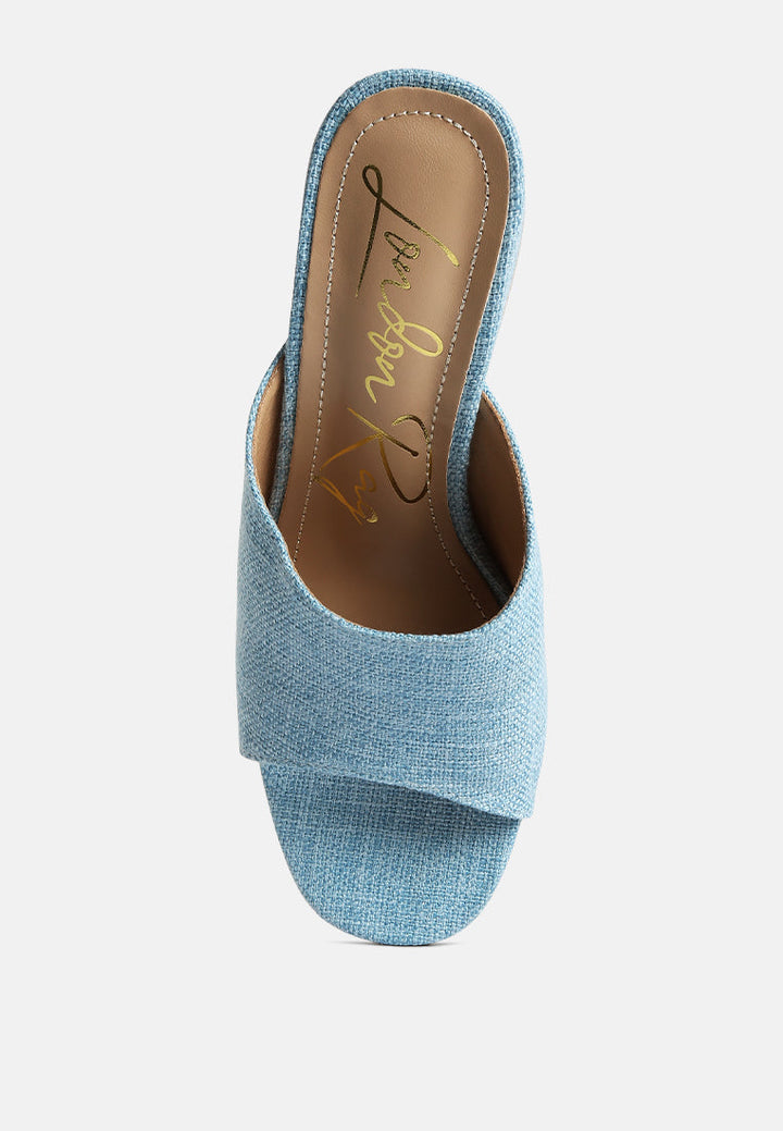 women block heel slip on sandals#color_light-blue