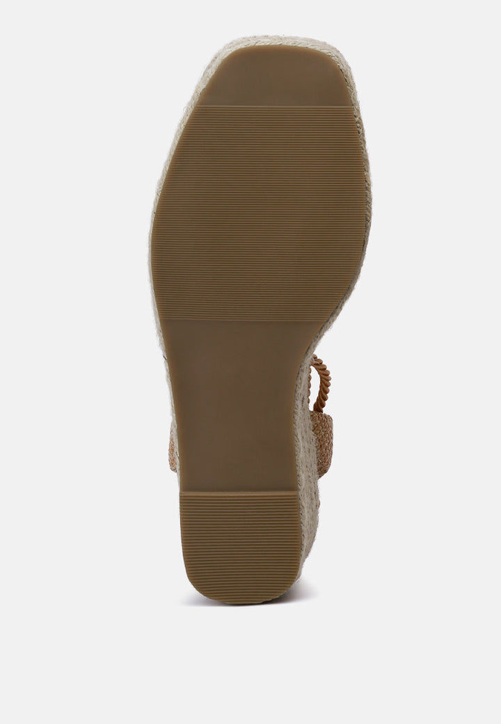 lace-up crochet espadrilles#color_tan