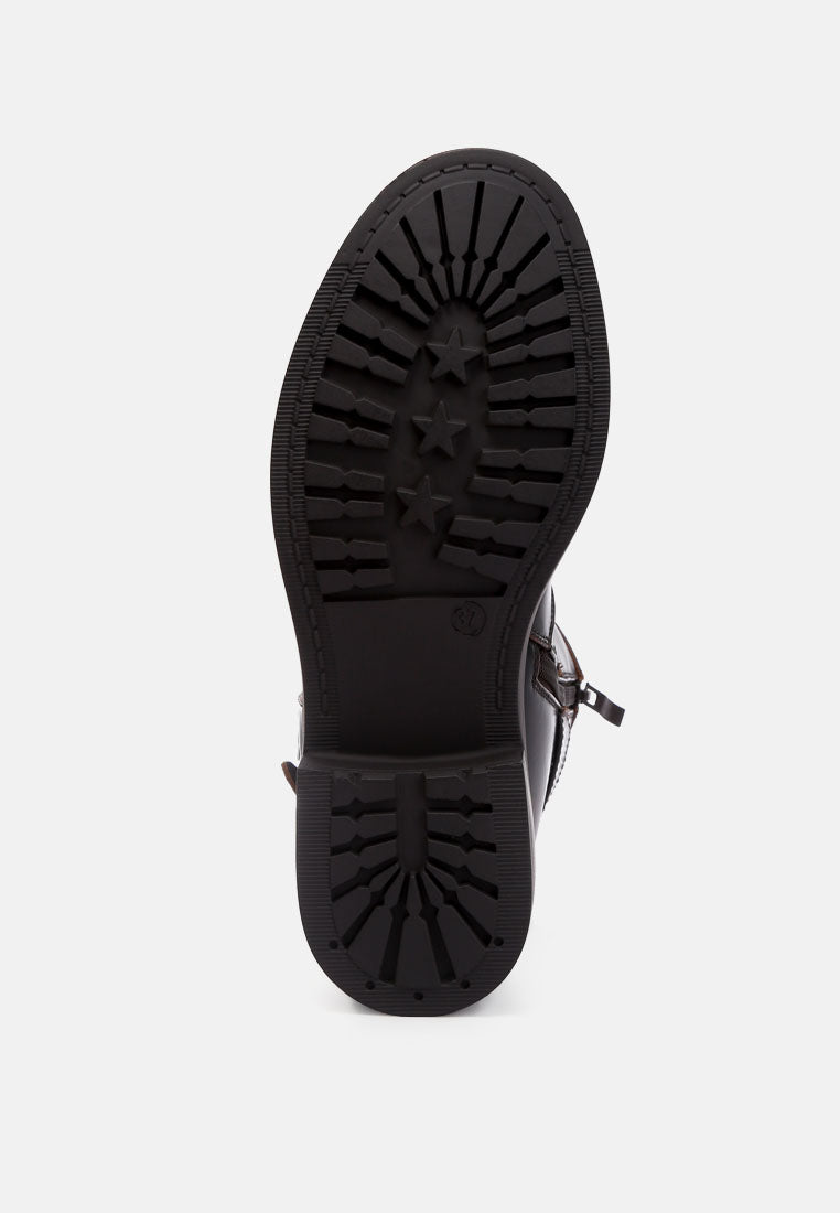 women allux pin buckle boots#color_brown