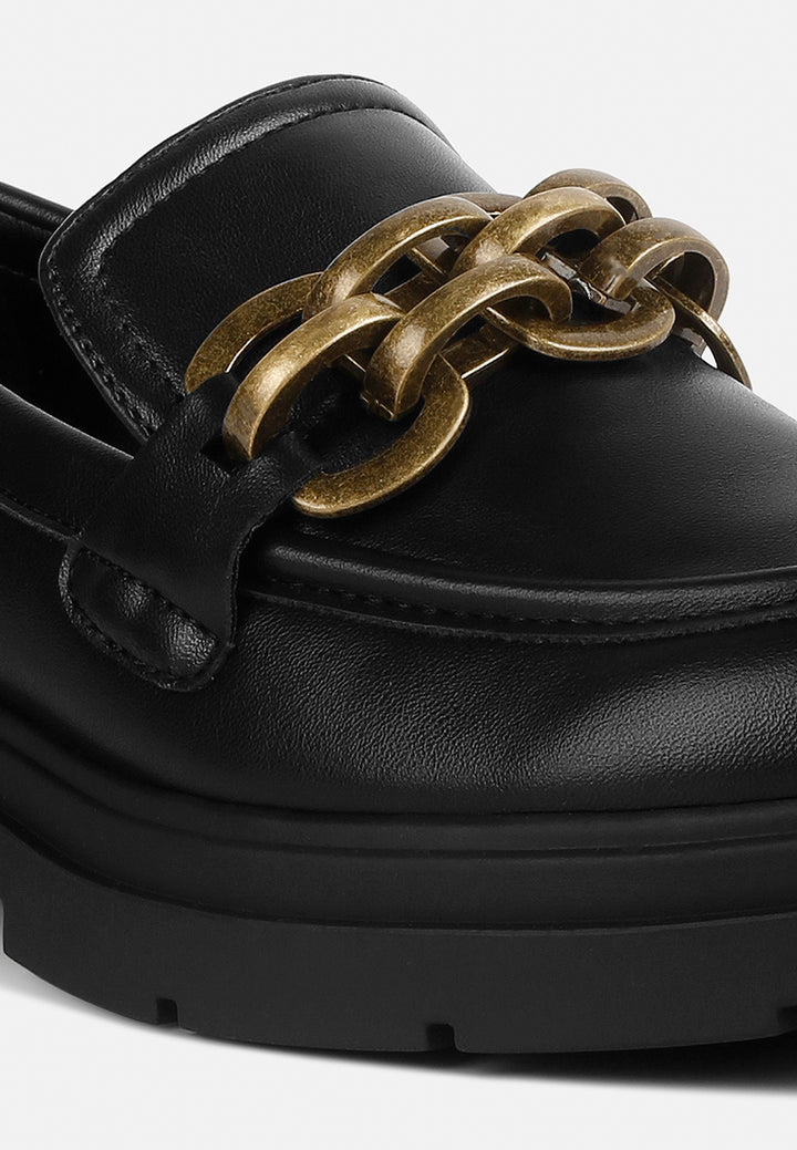 Women Arthus Chunky Platform Loafers