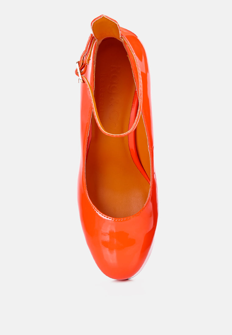 women mary jane sandals#color_orange