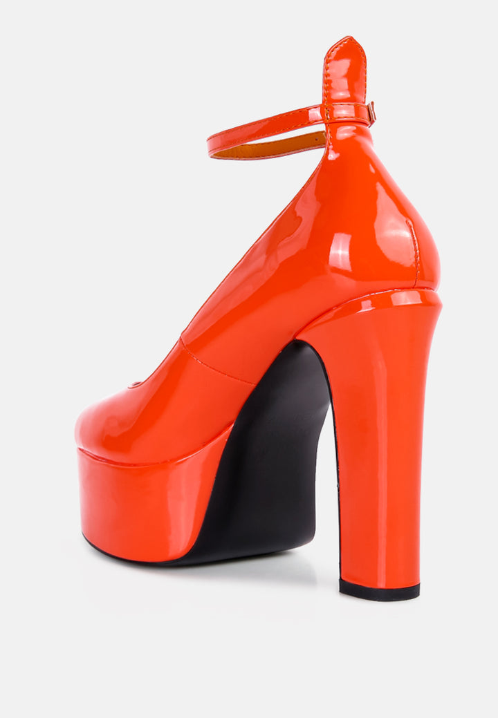 women mary jane sandals#color_orange