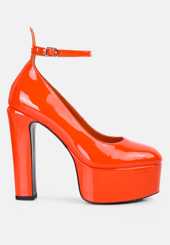 women mary jane sandals#color_orange