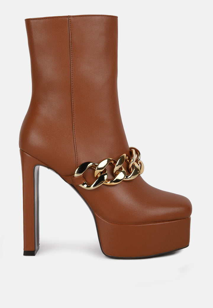 Women High Platform Ankle Boots